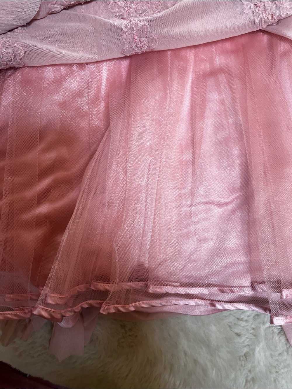 VTG Y2K Sue Wong Ethereal Fairycore Bridal Embellished Ruched Party Dress 6 - Picture 14 of 14